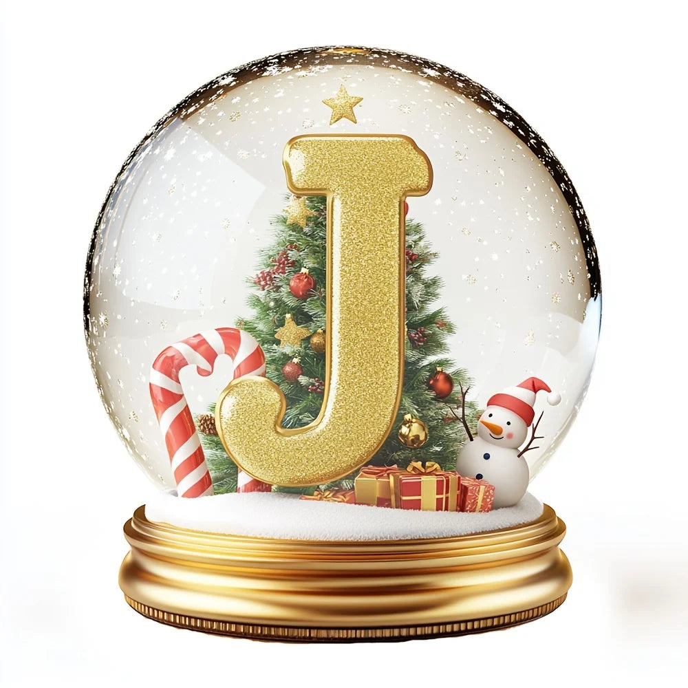 Christmas Tree Decorations Mixed Letter Desktop Ornament Family Portrait Decor Farmhouse Vacation Desktop Decoration Acrylic