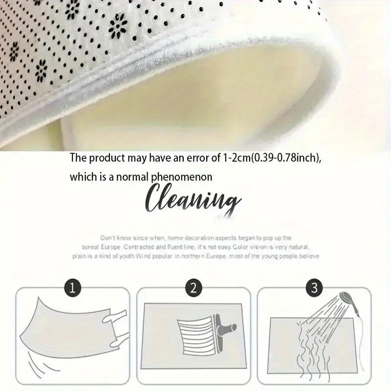 Christmas Tree Design DoormatHome Decor Bedroom Living Room Entryway Floor Mat Kitchen Bathroom Carpet