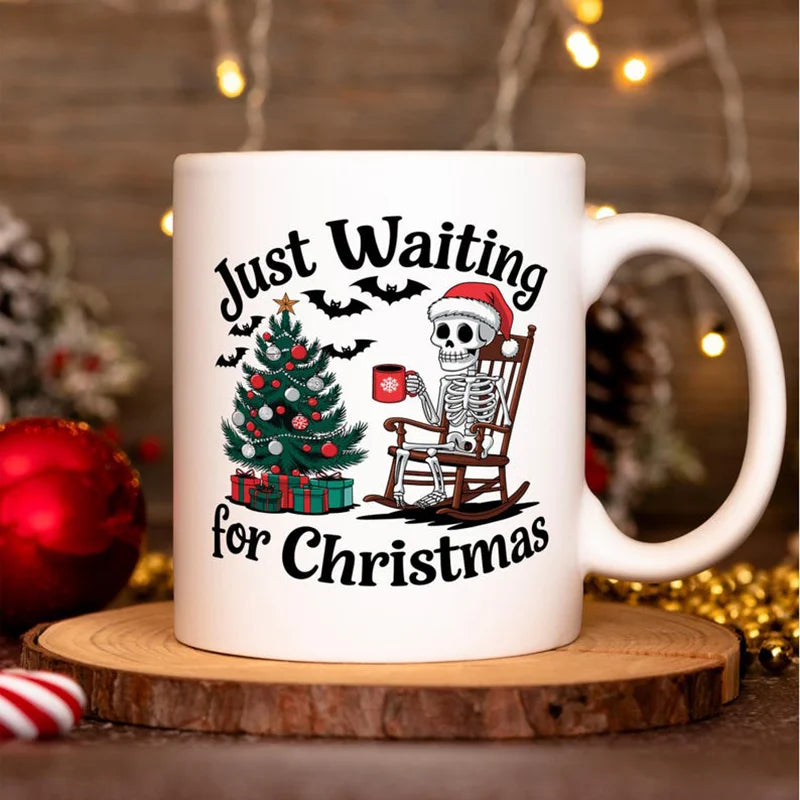 High Quality Customizable Christmas Mug With Your Own Pattern And Text Ideal Gift For Friends Perfect For Holiday Decoration