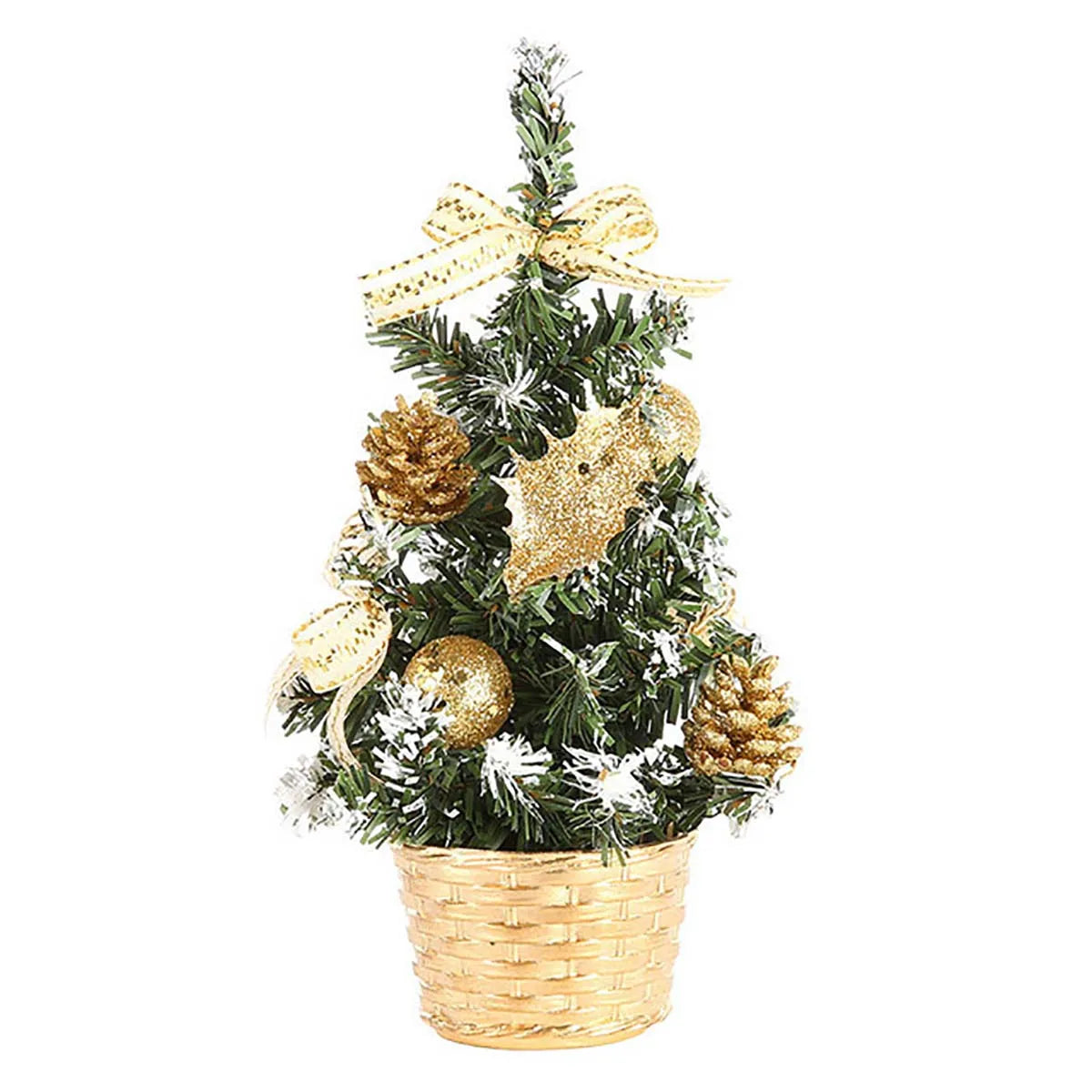Christmas Tree Decorations Children DIY Handicraft Home Bedroom Party 20/30/40cm Artificial Christmas Tree 2023 New Year Gift