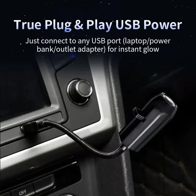 2025 Christmas Decoration Projector LED Night Light USB Powered 360° Rotatable for Creating Festive Atmosphere on Wall Ceiling