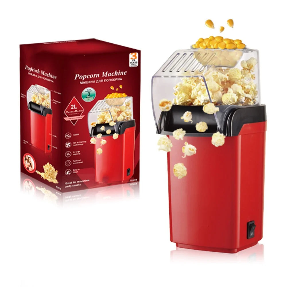 Popcorn Makers Mini Popcorn Machine Electric Household Appliance Machine Fully Automatic Popcorn Machine For Home Kitchen 220V
