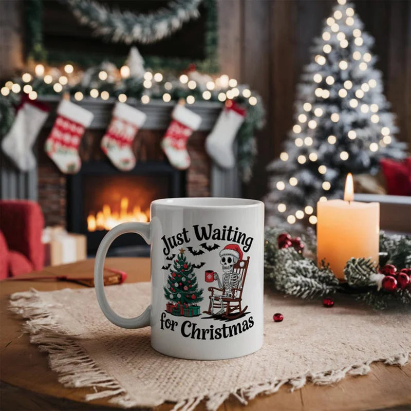 High Quality Customizable Christmas Mug With Your Own Pattern And Text Ideal Gift For Friends Perfect For Holiday Decoration
