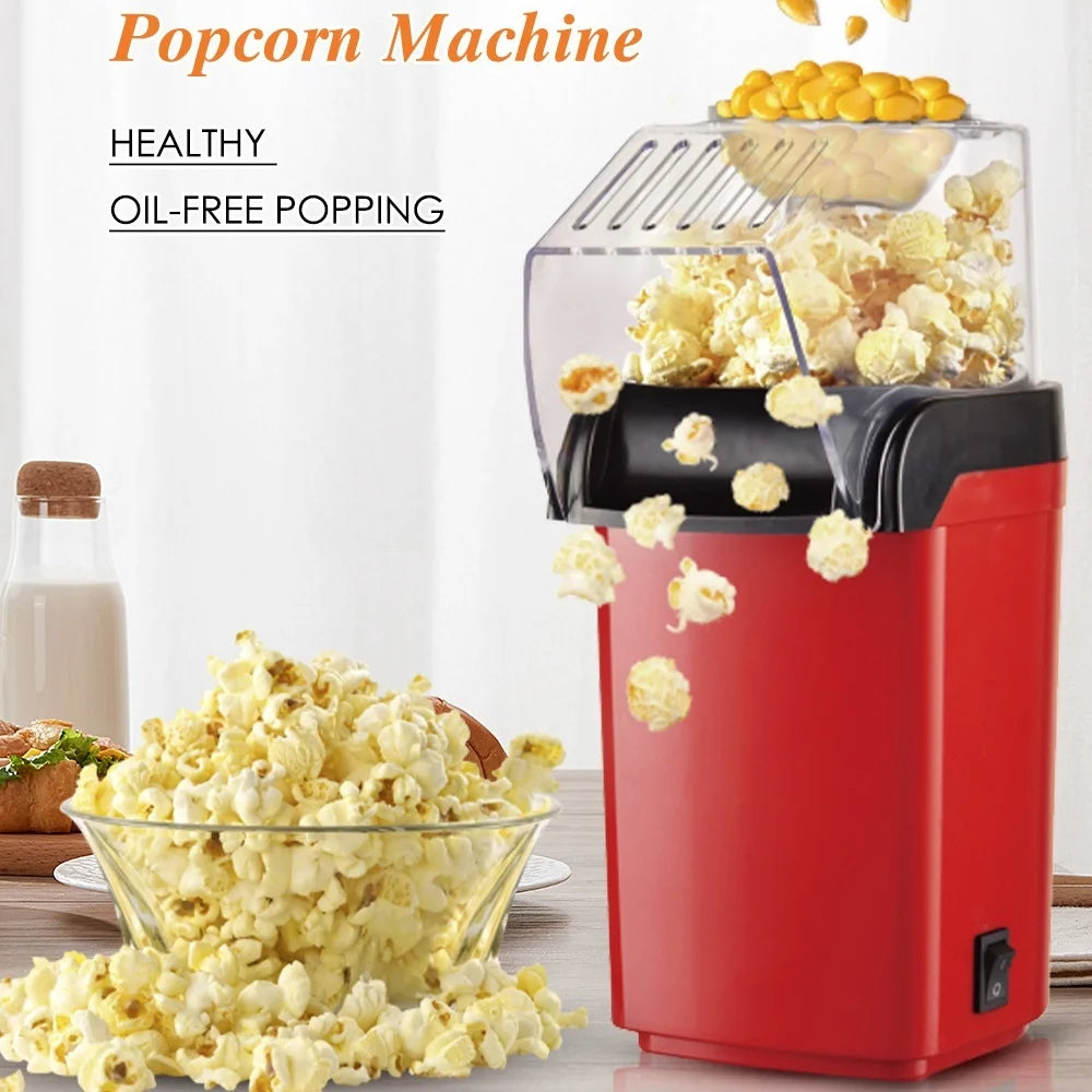Popcorn Makers Mini Popcorn Machine Electric Household Appliance Machine Fully Automatic Popcorn Machine For Home Kitchen 220V