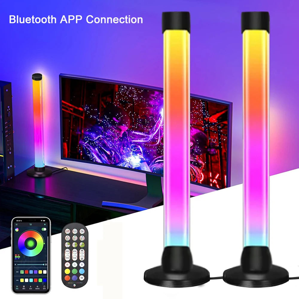 LED Desktop Ambient Light For Living Room Bedroom Computer Desk Game Room RGB Illusion Ambient Lighting Bluetooth APP Connection