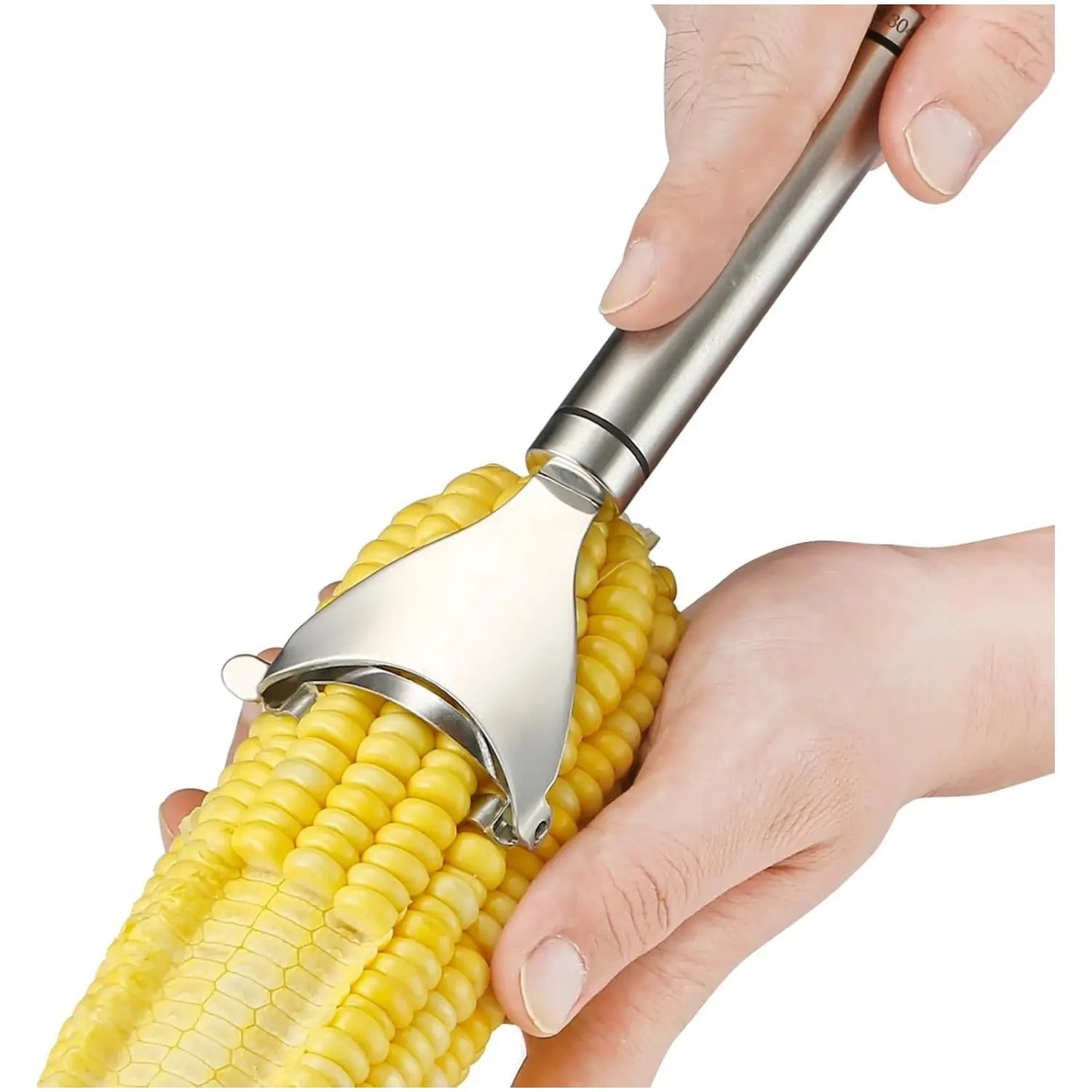 Corn Peeler Stainless Stee Corn Cob Stripper Tool Corn Thresher from the Cob Removes Corn Kernels From Corn Cobs In Seconds