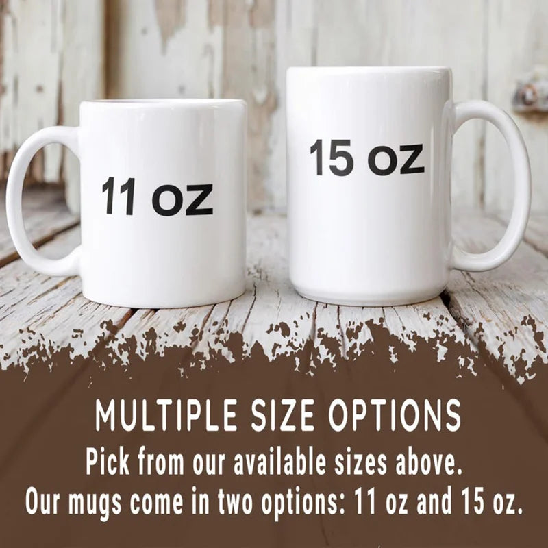High Quality Customizable Christmas Mug With Your Own Pattern And Text Ideal Gift For Friends Perfect For Holiday Decoration